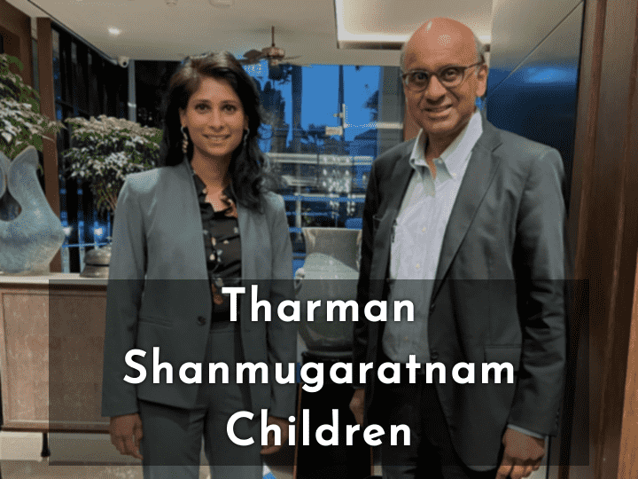 Tharman Shanmugaratnam’s Children and Family Life 1 Tharman Shanmugaratnam’s Children and Family Life